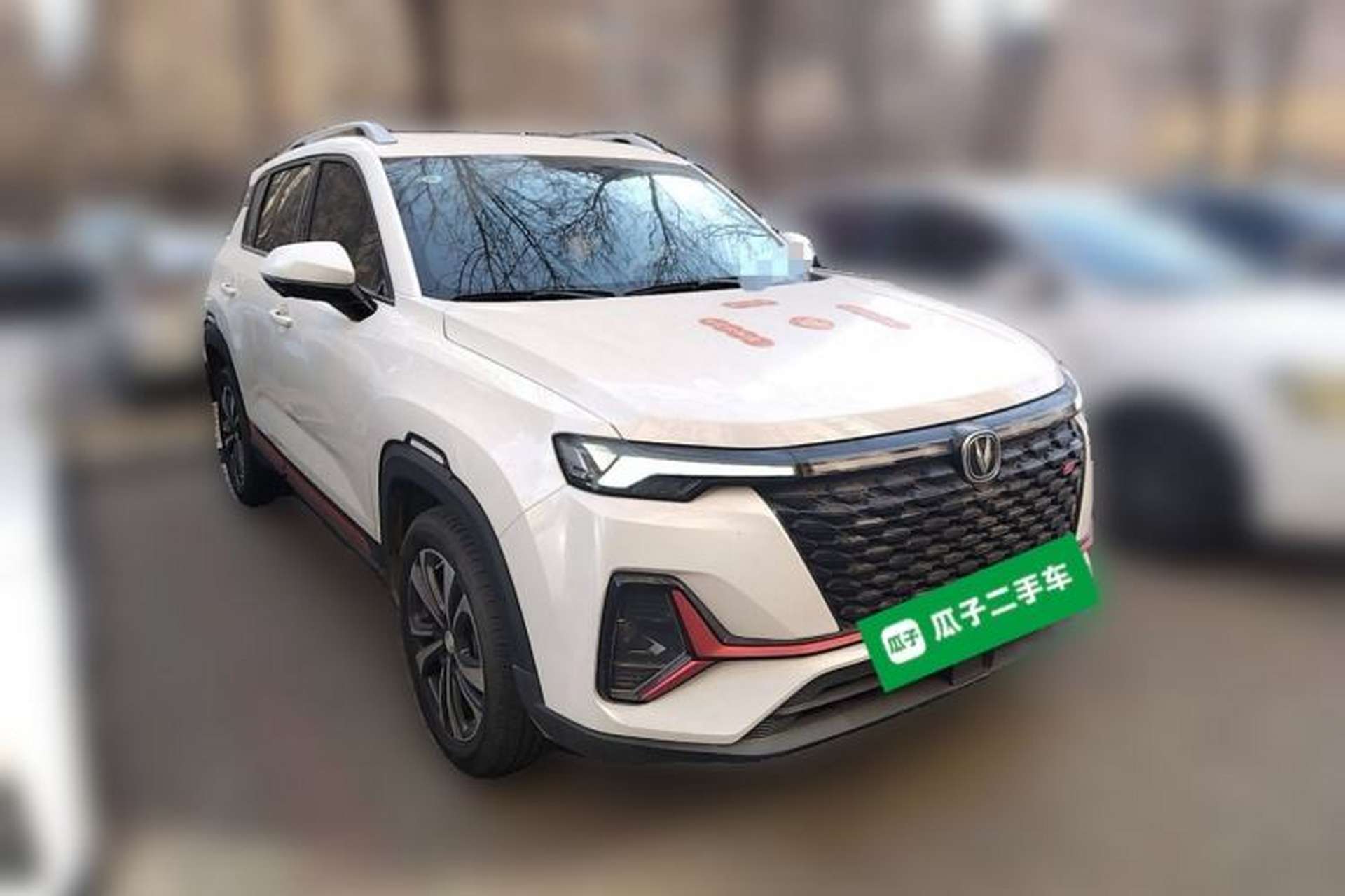 Used CHANGAN CS35PLUS 2021 Revised Version Blue Whale NE 1.4T DCT Luxury Edition Front Right 45 Deg