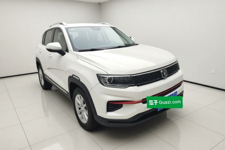 Used CHANGAN CS35PLUS 2021 Honor Million Edition 1.6L CVT Elite Model Front Right 45 Deg