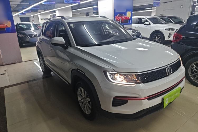 Used CHANGAN CS35PLUS 2021 Honor Million Edition 1.6L CVT Elite Model Front Right 45 Deg