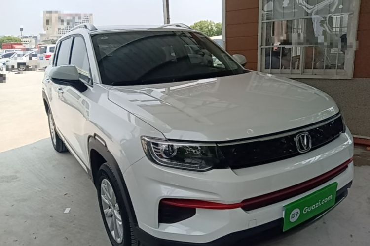 Used CHANGAN CS35PLUS 2021 Honor Million Edition 1.6L CVT Elite Model Front Right 45 Deg
