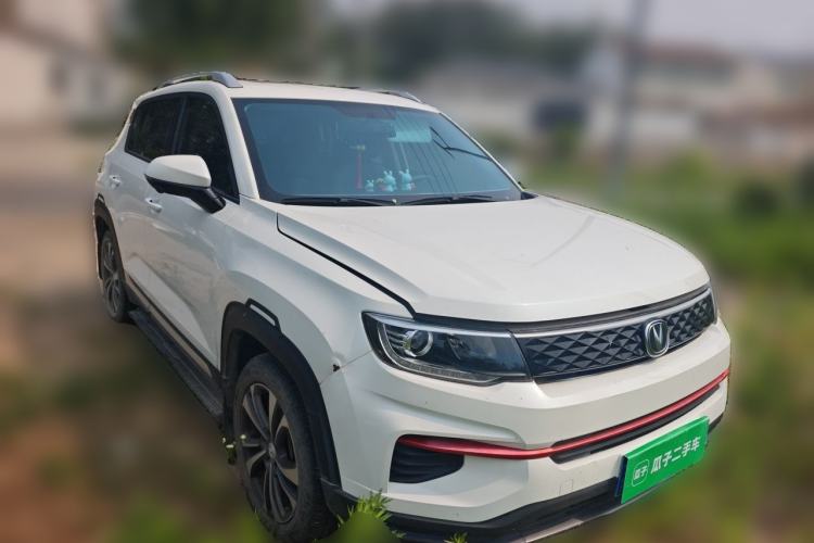 Used CHANGAN CS35PLUS 2021 Honor Million Edition 1.6L CVT Luxury Model Front Right 45 Deg