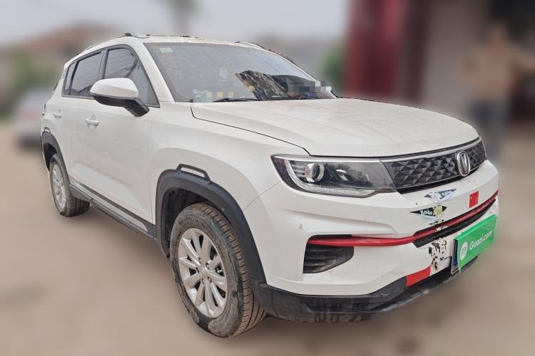 Used CHANGAN CS35PLUS 2021 Honor Million Edition 1.6L CVT Elite Model Front Right 45 Deg