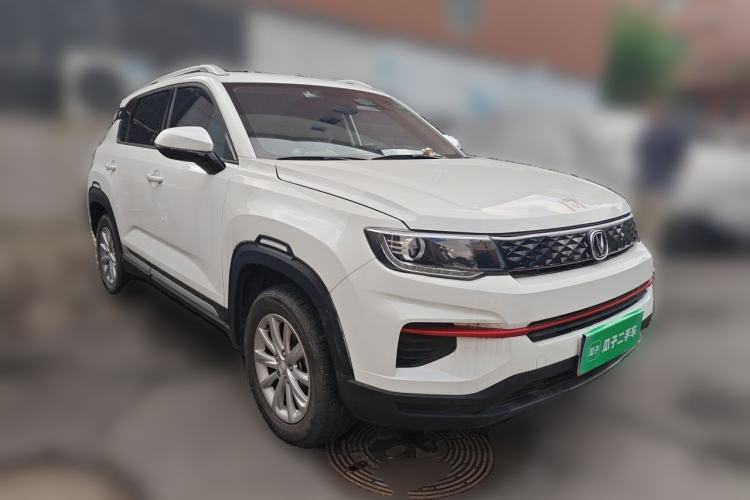 Used CHANGAN CS35PLUS 2021 Honor Million Edition 1.6L CVT Elite Model Front Right 45 Deg