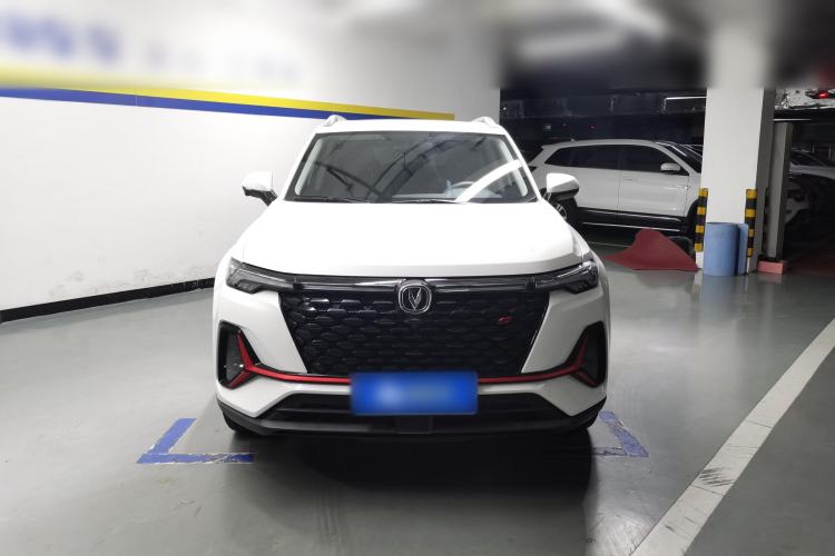 Used CHANGAN CS35PLUS 2021 Revised Version Blue Whale NE 1.4T DCT Luxury Edition Front