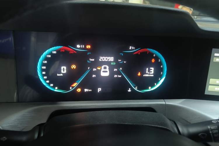 Used CHANGAN CS35PLUS 2021 Revised Version Blue Whale NE 1.4T DCT Luxury Edition Instrument Cluster