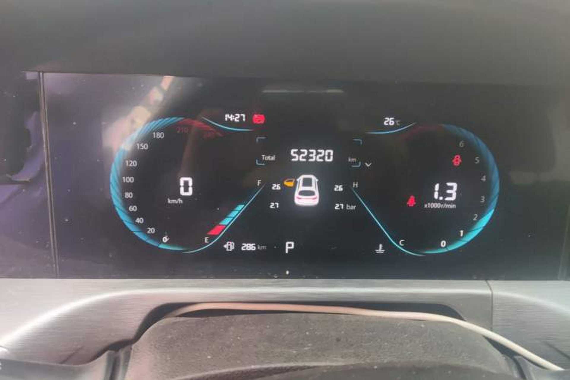 Used CHANGAN CS35PLUS 2021 Revised Version Blue Whale NE 1.4T DCT Luxury Edition Instrument Cluster