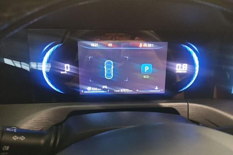 Used CHANGAN CS35PLUS 2021 Revised Version Blue Whale NE 1.4T DCT Prestige Edition Instrument Cluster