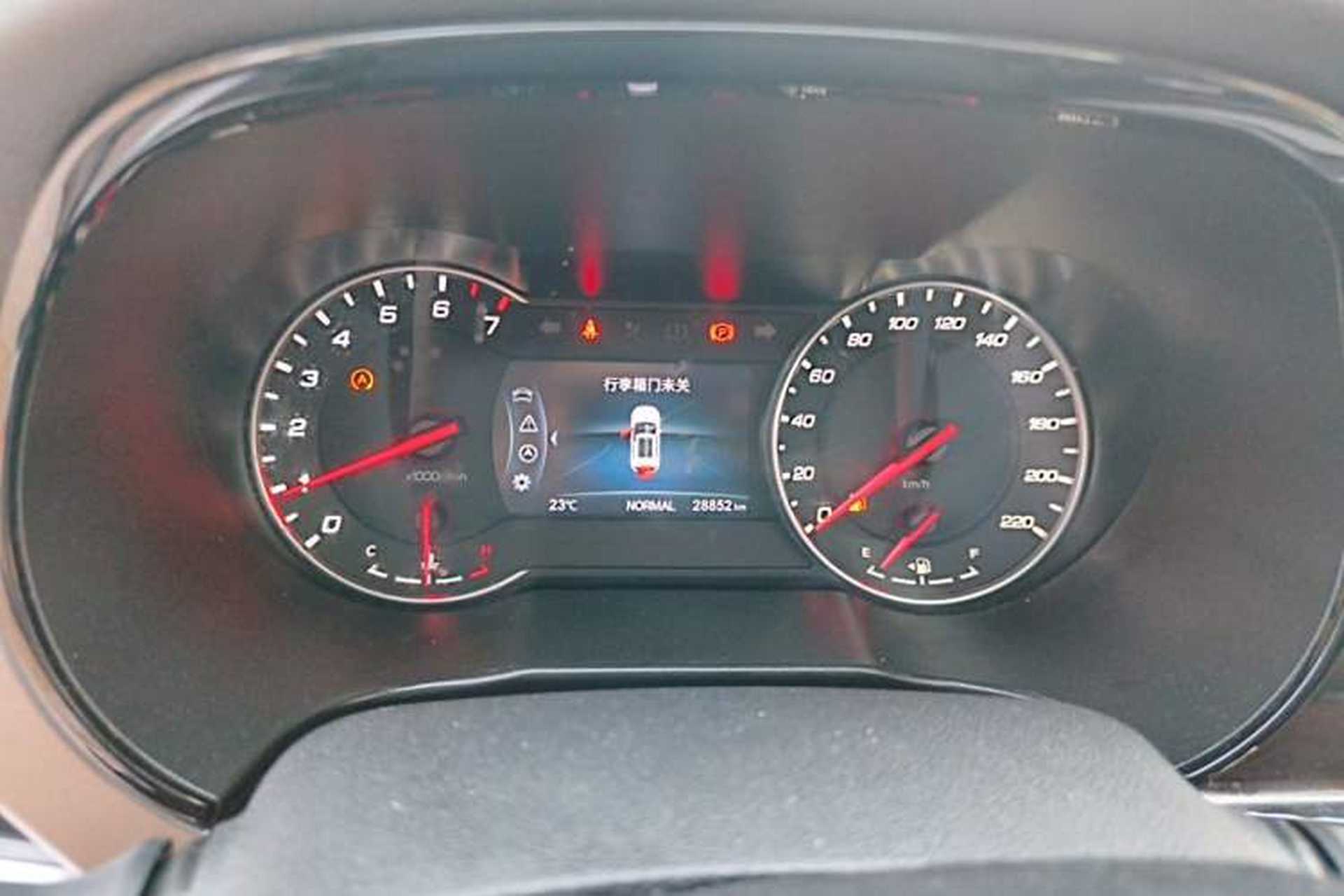 Used CHANGAN CS35PLUS 2021 Honor Million Edition 1.6L Manual Luxury Model Instrument Cluster