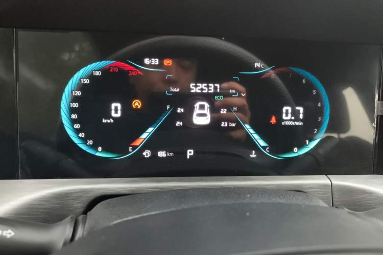 Used CHANGAN CS35PLUS 2021 Revised Version Blue Whale NE 1.4T DCT Luxury Edition Instrument Cluster