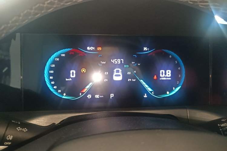 Used CHANGAN CS35PLUS 2021 Revised Version Blue Whale NE 1.4T DCT Luxury Edition Instrument Cluster