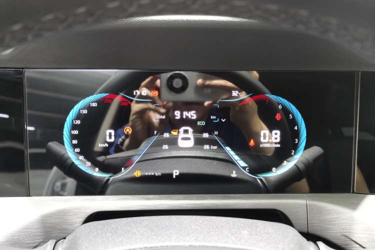 Used CHANGAN CS35PLUS 2021 Revised Version Blue Whale NE 1.4T DCT Luxury Edition Instrument Cluster