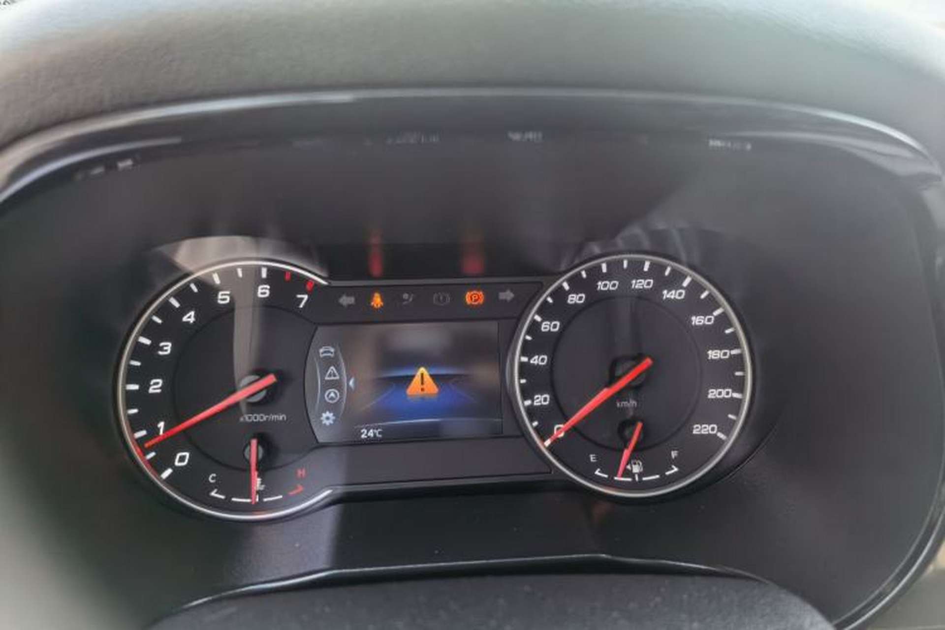 Used CHANGAN CS35PLUS 2021 Honor Million Edition 1.6L Manual Luxury Model Instrument Cluster