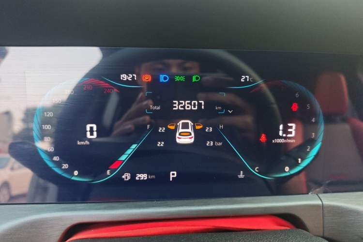 Used CHANGAN CS35PLUS 2021 Blue Whale NE 1.4T DCT Luxury Model Instrument Cluster