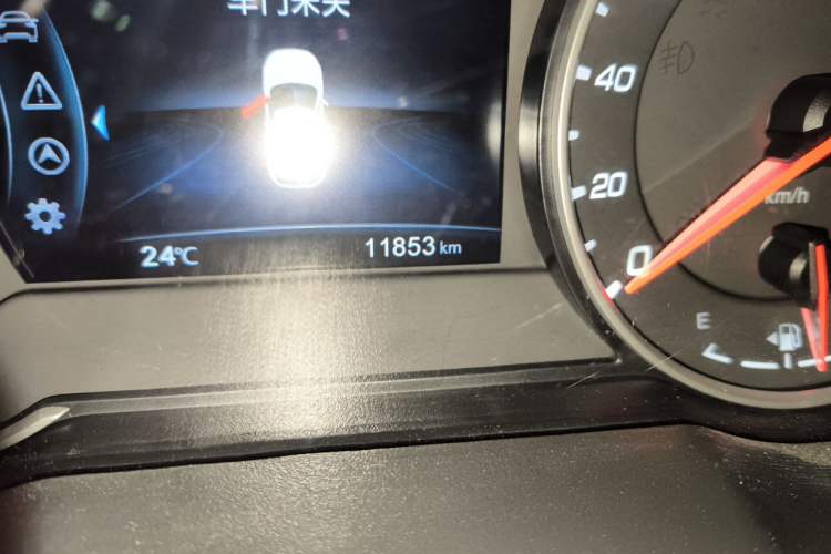 Used CHANGAN CS35PLUS 2021 Honor Million Edition 1.6L Manual Luxury Model Odometer Close Up