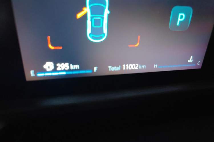 Used CHANGAN CS35PLUS 2021 Blue Whale NE 1.4T DCT Prestige Model Odometer Close Up