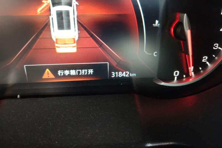 Used CHANGAN CS35PLUS 2021 Honor Million Edition 1.6L CVT Luxury Model Odometer Close Up