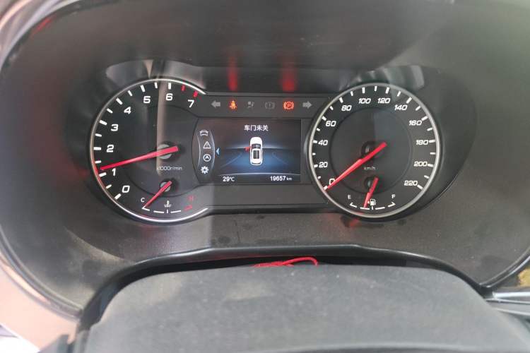Used CHANGAN CS35PLUS 2021 Honor Million Edition 1.6L Manual Luxury Model Odometer Close Up