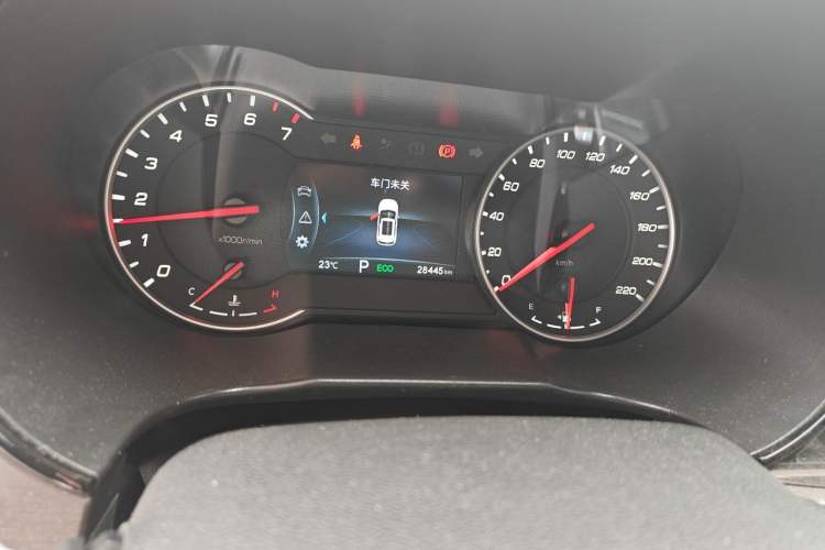 Used CHANGAN CS35PLUS 2021 Honor Million Edition 1.6L CVT Elite Model Odometer Close Up