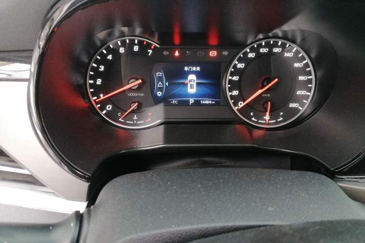 Used CHANGAN CS35PLUS 2021 Honor Million Edition 1.6L CVT Elite Model Odometer Close Up
