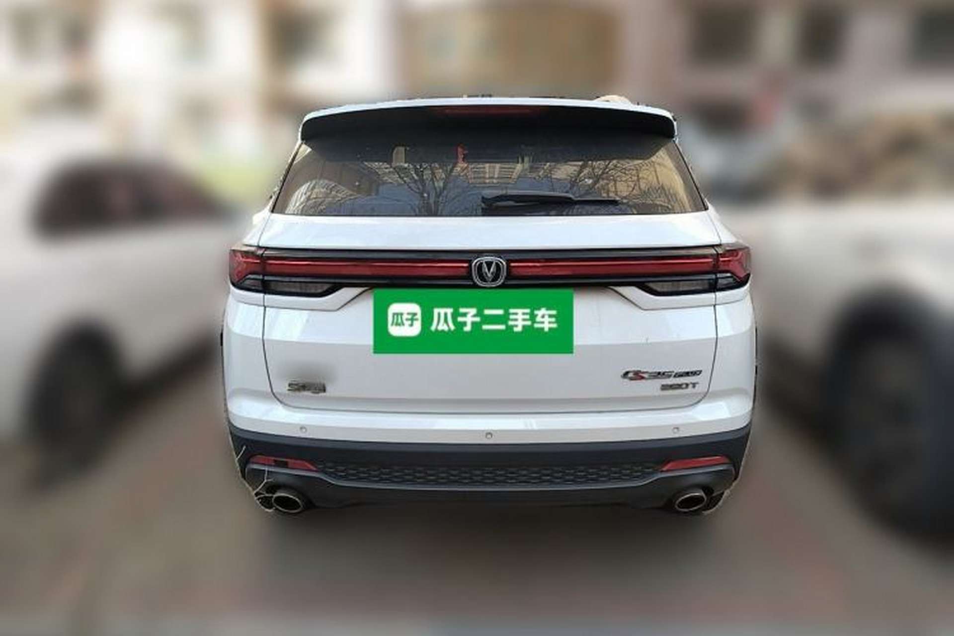 Used CHANGAN CS35PLUS 2021 Revised Version Blue Whale NE 1.4T DCT Luxury Edition Rear