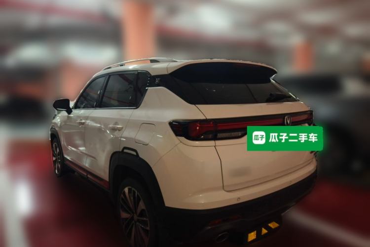 Used CHANGAN CS35PLUS 2021 Revised Version Blue Whale NE 1.4T DCT Prestige Edition Rear Left 45 Deg