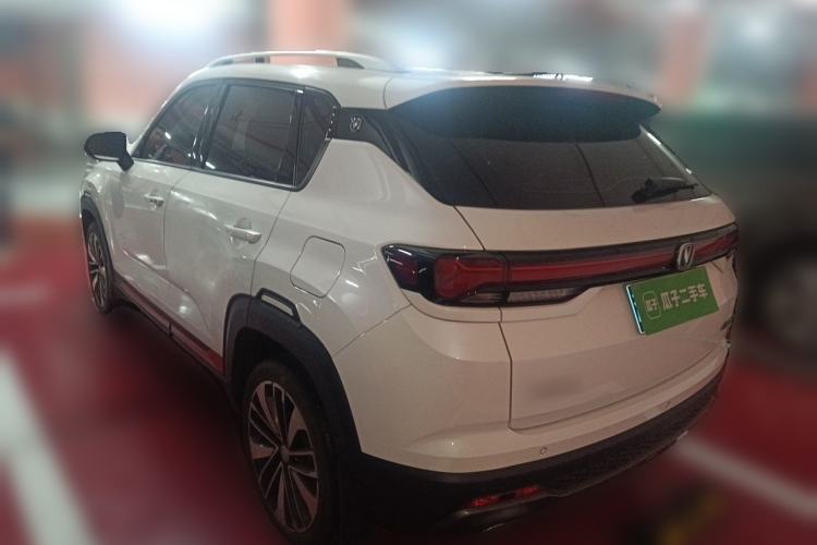 Used CHANGAN CS35PLUS 2021 Revised Version Blue Whale NE 1.4T DCT Prestige Edition Rear Left 45 Deg