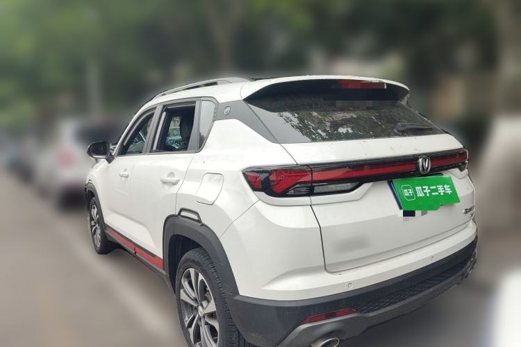 Used CHANGAN CS35PLUS 2021 Revised Version Blue Whale NE 1.4T DCT Luxury Edition Rear Left 45 Deg