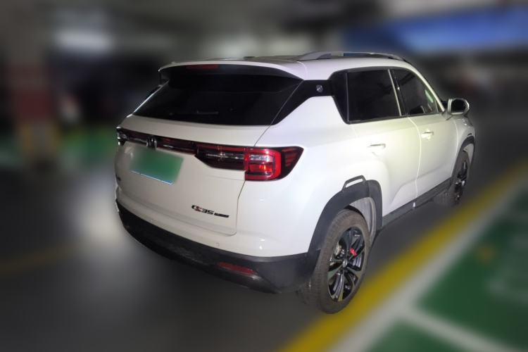 Used CHANGAN CS35PLUS 2021 Honor Million Edition 1.6L Manual Luxury Model Rear Right 45 Deg