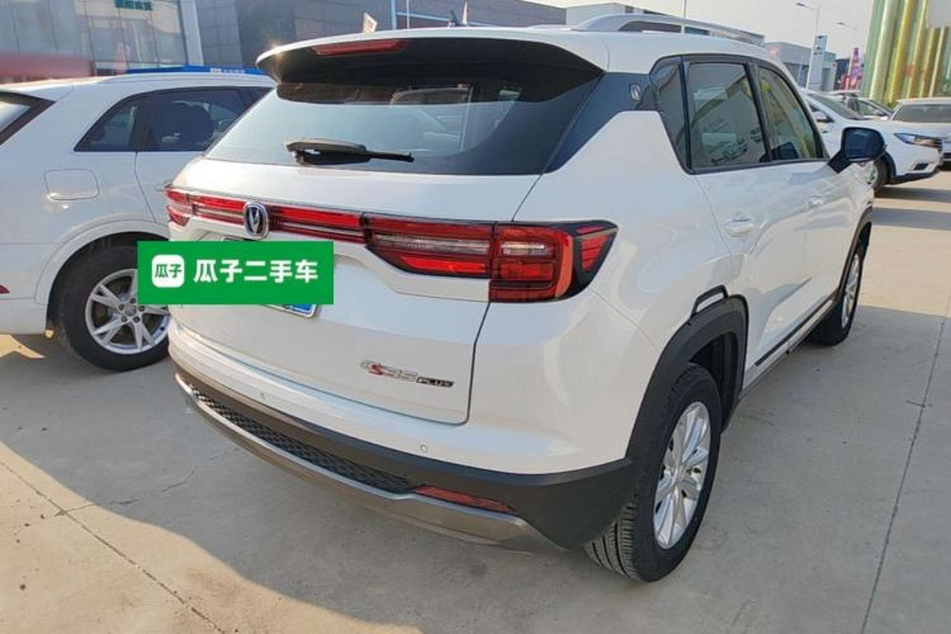 Used CHANGAN CS35PLUS 2021 Honor Million Edition 1.6L CVT Elite Model Rear Right 45 Deg