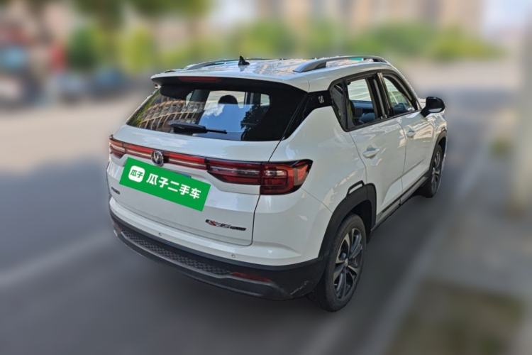 Used CHANGAN CS35PLUS 2021 Revised Version Glory Million Edition 1.6L Manual Luxury Edition Rear Right 45 Deg