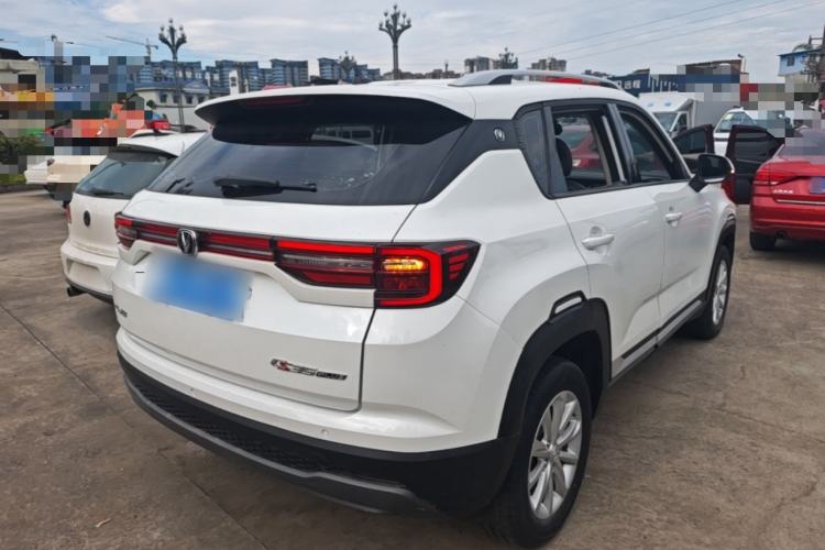Used CHANGAN CS35PLUS 2021 Honor Million Edition 1.6L CVT Elite Model Rear Right 45 Deg