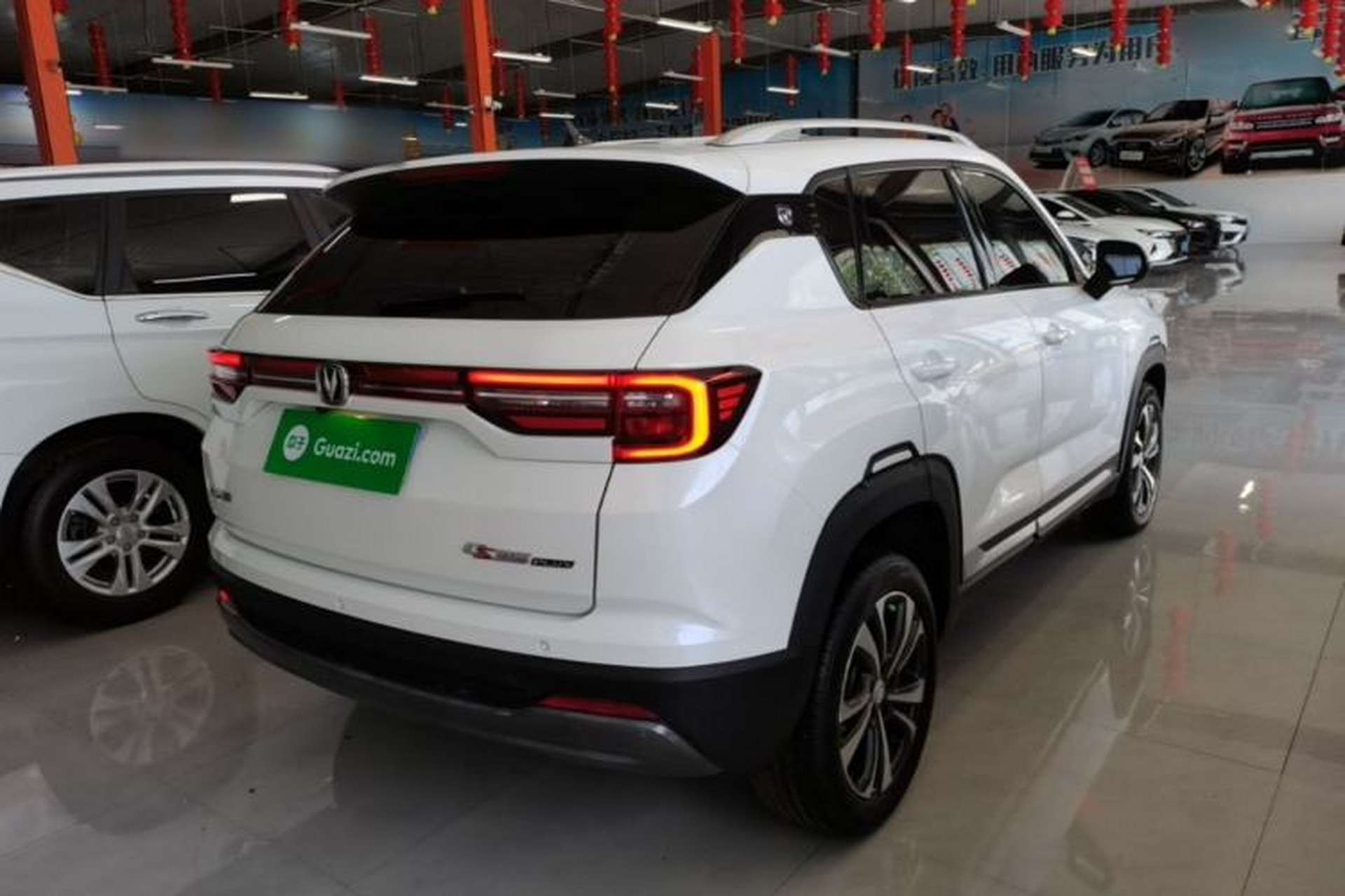 Used CHANGAN CS35PLUS 2021 Honor Million Edition 1.6L Manual Luxury Model Rear Right 45 Deg