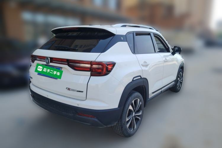 Used CHANGAN CS35PLUS 2021 Honor Million Edition 1.6L CVT Luxury Model Rear Right 45 Deg
