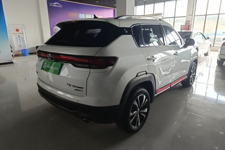 Used CHANGAN CS35PLUS 2021 Revised Version Blue Whale NE 1.4T DCT Luxury Edition Rear Right 45 Deg