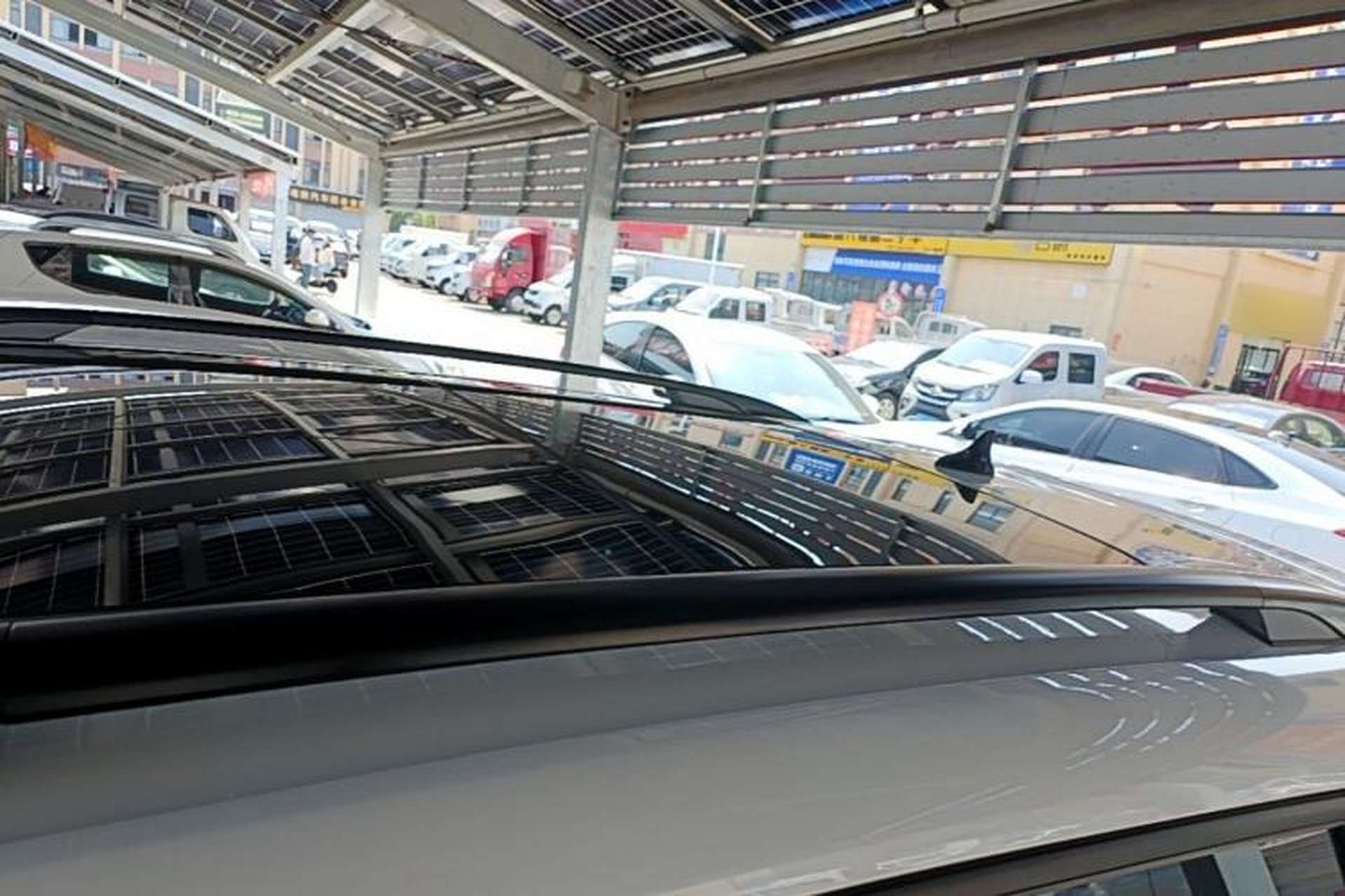 Used CHANGAN CS35PLUS 2021 Blue Whale NE 1.4T DCT Prestige Model Roof