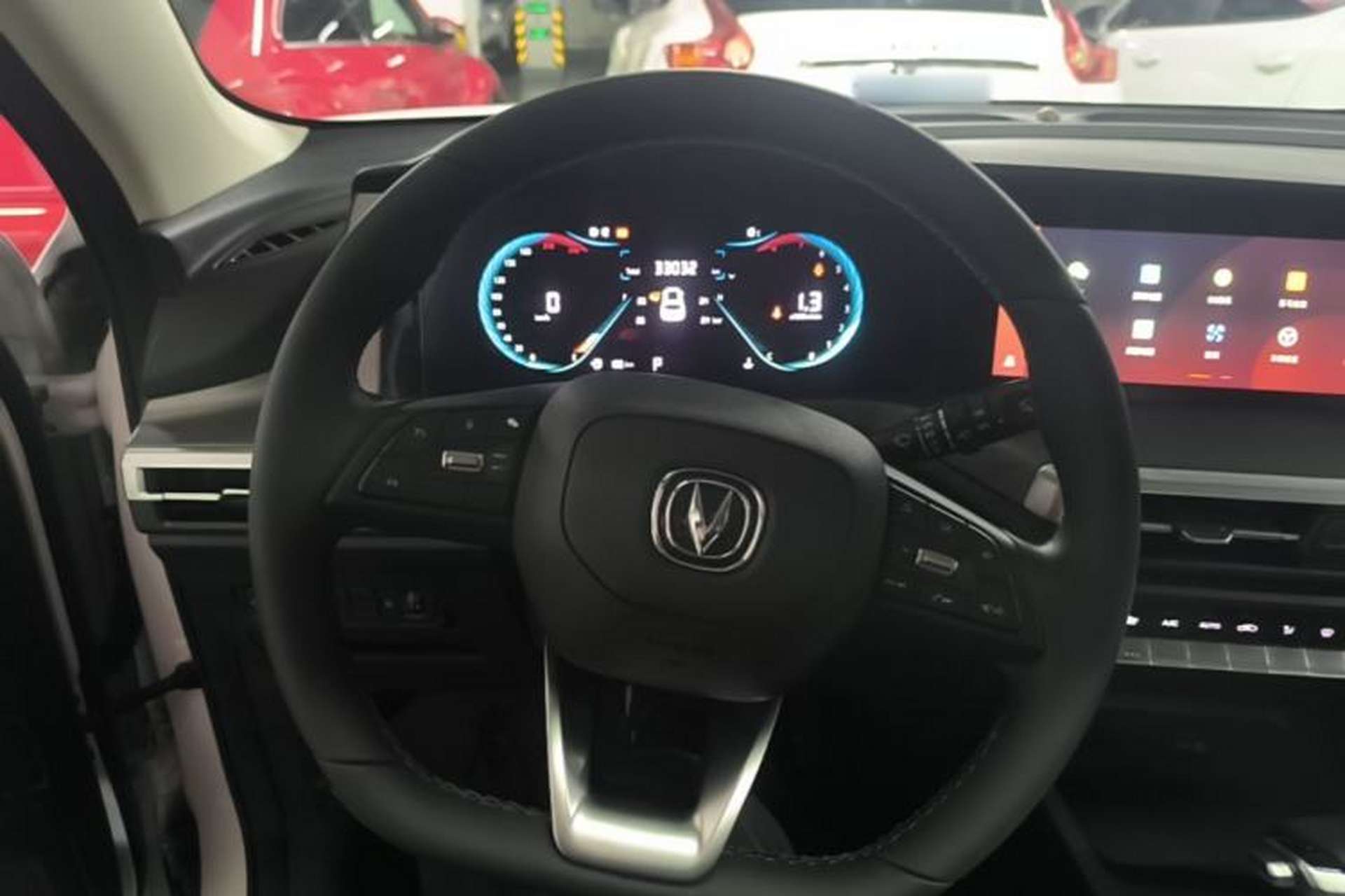 Used CHANGAN CS35PLUS 2021 Blue Whale NE 1.4T DCT Luxury Model Steering Wheel