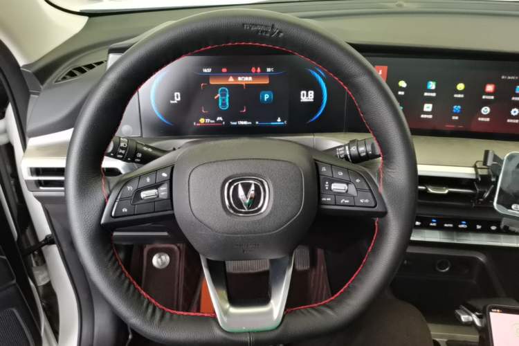 Used CHANGAN CS35PLUS 2021 Blue Whale NE 1.4T DCT Prestige Model Steering Wheel