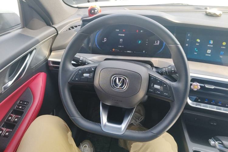 Used CHANGAN CS35PLUS 2021 Blue Whale NE 1.4T DCT Prestige Model Steering Wheel