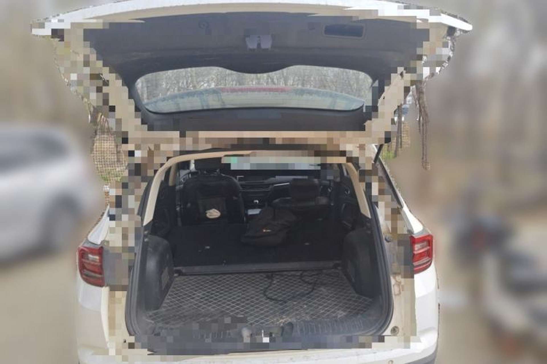 Used CHANGAN CS35PLUS 2021 Honor Million Edition 1.6L Manual Elite Model Trunk
