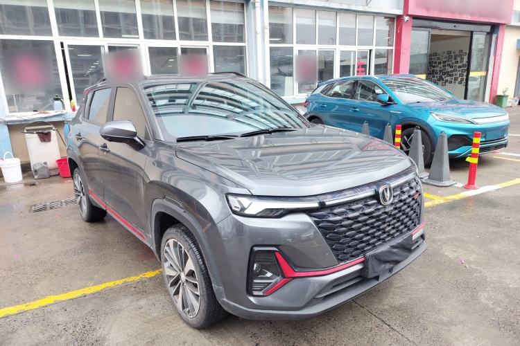 Used CHANGAN CS35PLUS 2022 Blue Whale NE 1.4T DCT Prestige Model Front Right 45 Deg