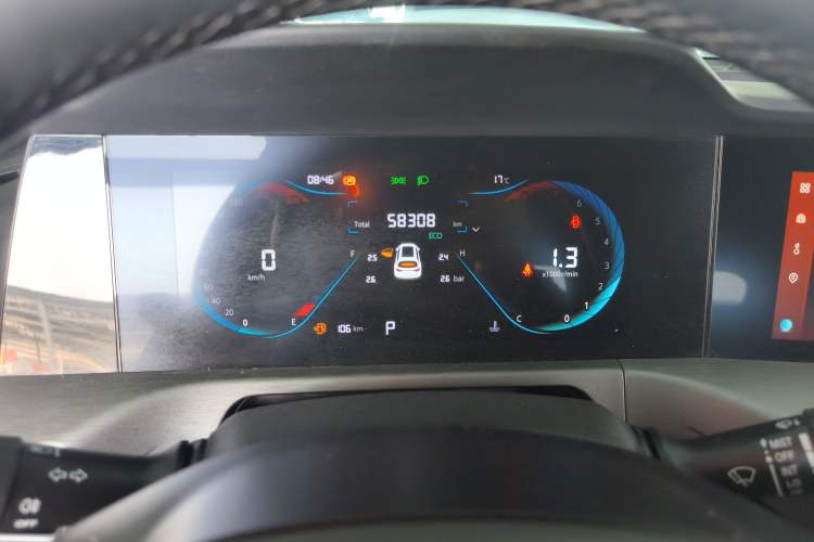 Used CHANGAN CS35PLUS 2022 Blue Whale NE 1.4T DCT Luxury Model Instrument Cluster
