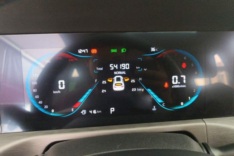 Used CHANGAN CS35PLUS 2022 Blue Whale NE 1.4T DCT Luxury Model Instrument Cluster