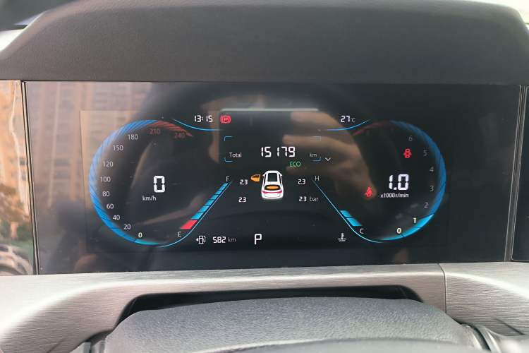 Used CHANGAN CS35PLUS 2022 Blue Whale NE 1.4T DCT Luxury Model Instrument Cluster