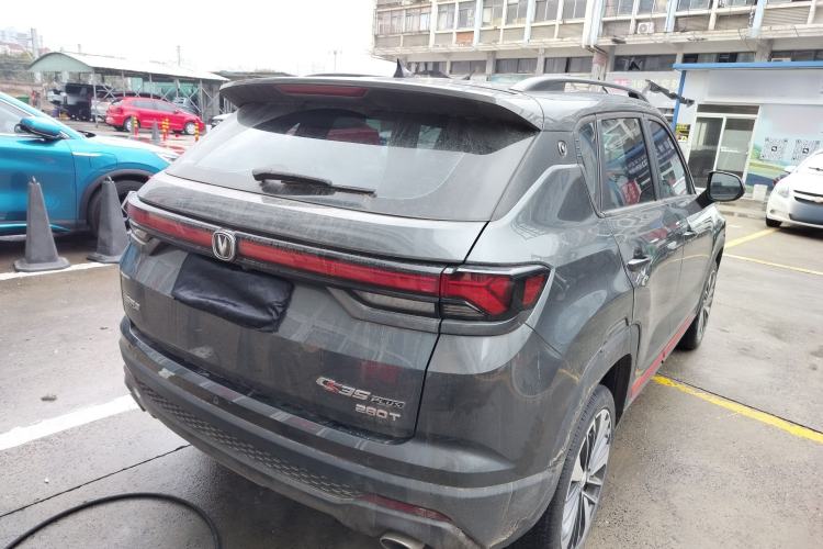 Used CHANGAN CS35PLUS 2022 Blue Whale NE 1.4T DCT Prestige Model Rear Right 45 Deg