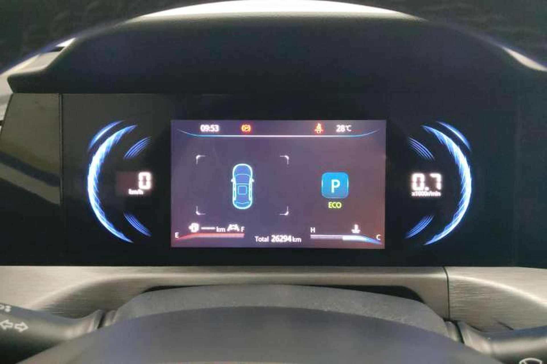 Used CHANGAN CS35PLUS 2022 Blue Whale NE 1.4T DCT Prestige Model Instrument Cluster