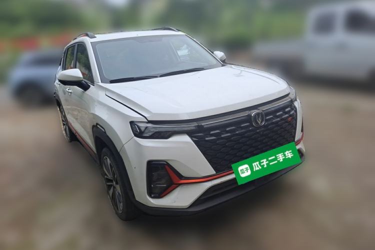 Used CHANGAN CS35PLUS 2022 Blue Whale NE 1.4T DCT Prestige Model Front Right 45 Deg