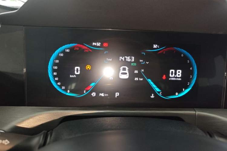 Used CHANGAN CS35PLUS 2022 Blue Whale NE 1.4T DCT Luxury Model Instrument Cluster