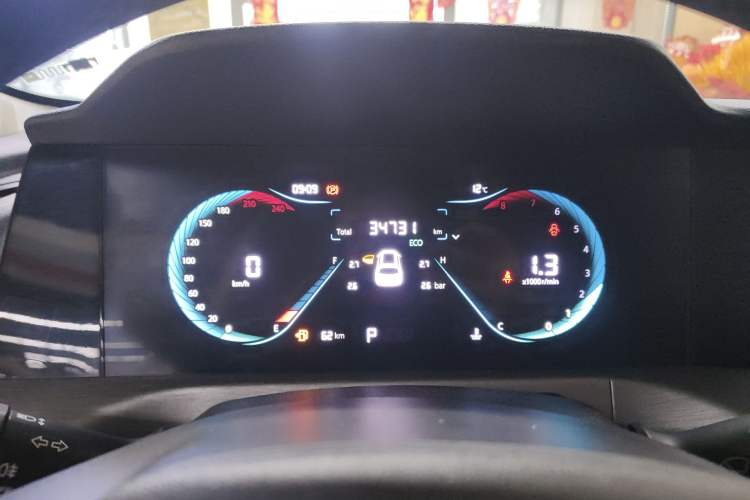 Used CHANGAN CS35PLUS 2022 Blue Whale NE 1.4T DCT Luxury Model Instrument Cluster
