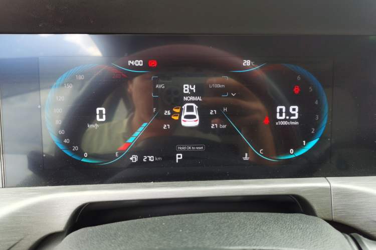 Used CHANGAN CS35PLUS 2022 Blue Whale NE 1.4T DCT Luxury Model Instrument Cluster