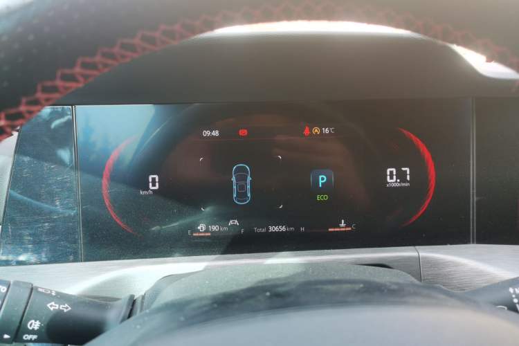 Used CHANGAN CS35PLUS 2022 Blue Whale NE 1.4T DCT Prestige Model Instrument Cluster